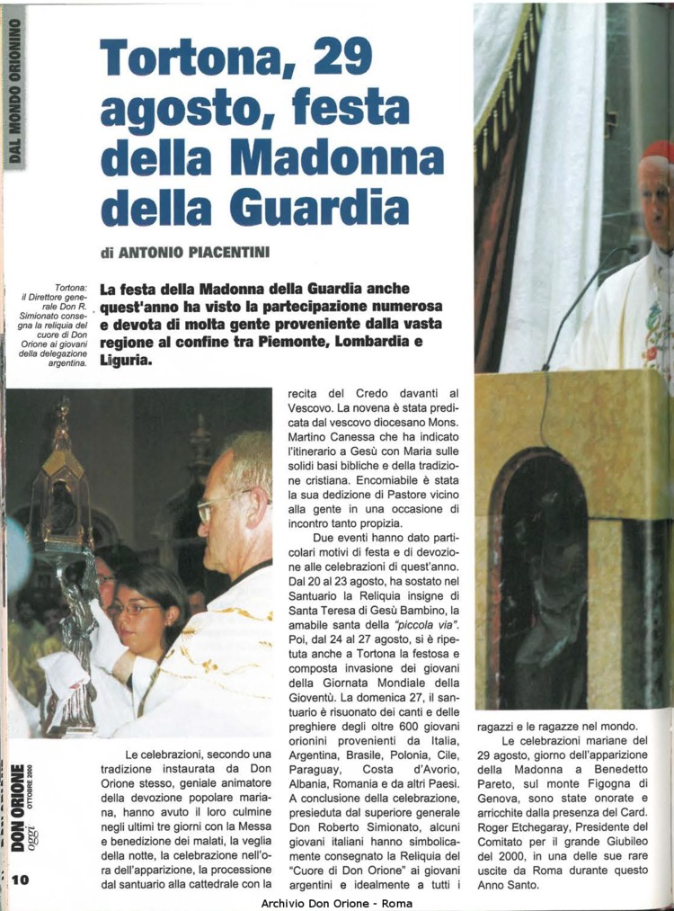 Don Orione oggi, 2000, 09, pagina 10