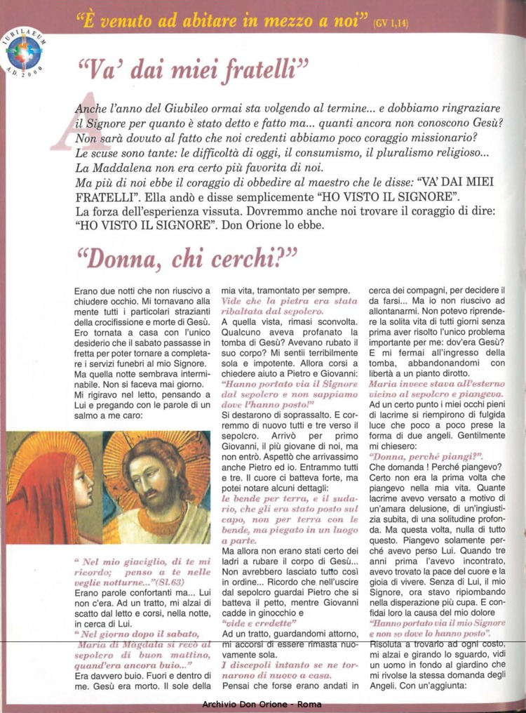 Don Orione oggi, 2000, 09, pagina 16