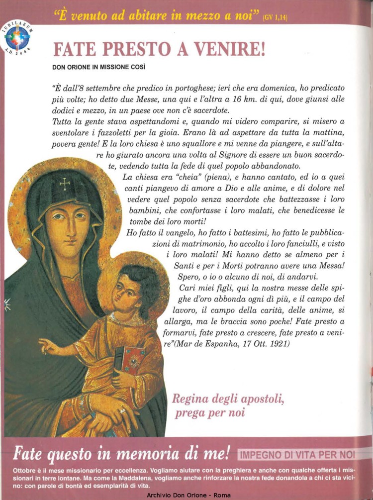 Don Orione oggi, 2000, 09, pagina 18