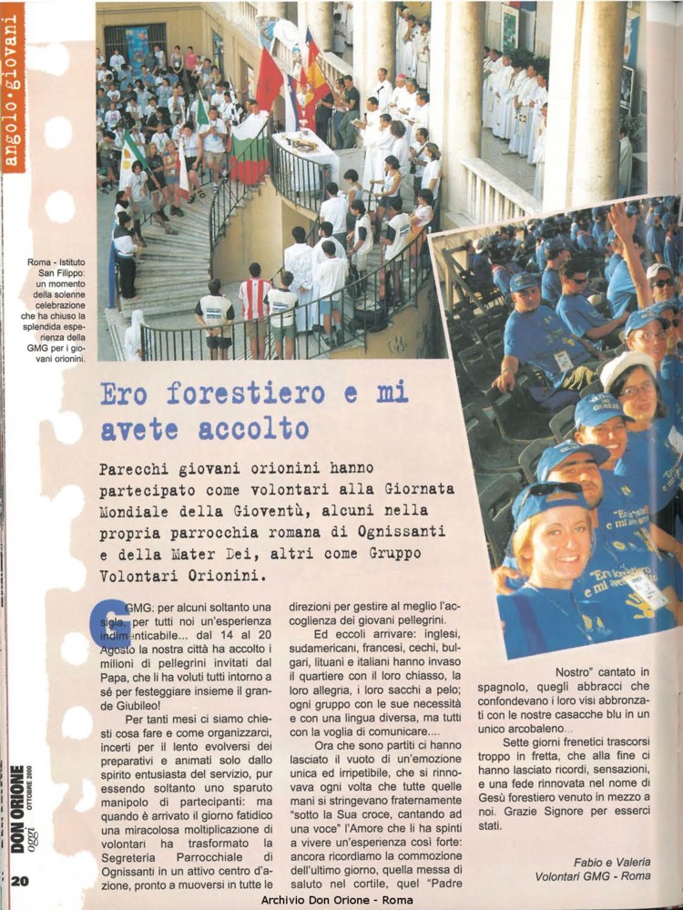 Don Orione oggi, 2000, 09, pagina 20