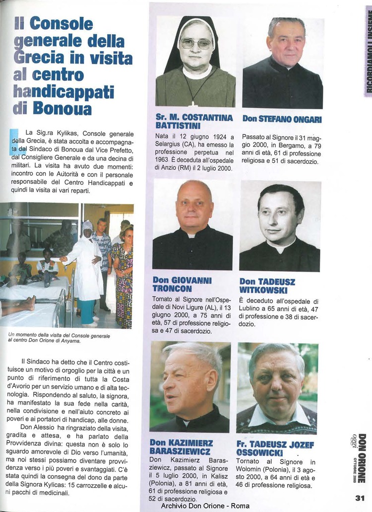 Don Orione oggi, 2000, 09, pagina 31