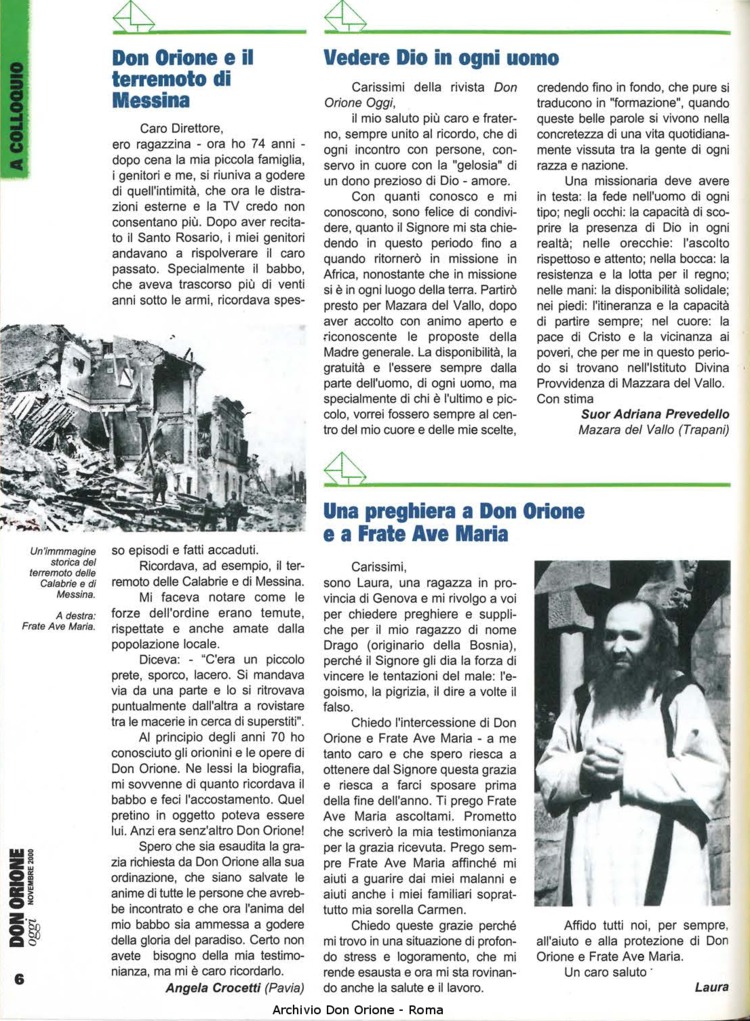Don Orione oggi, 2000, 10, pagina 6