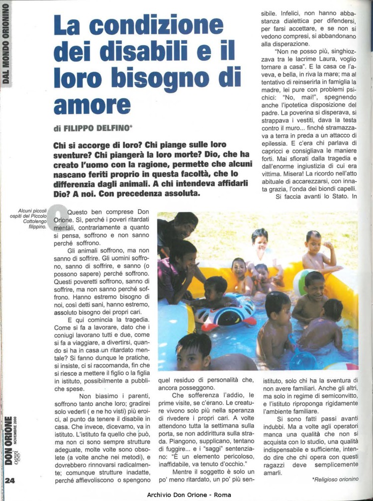 Don Orione oggi, 2000, 10, pagina 24