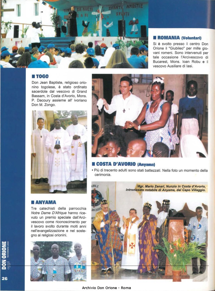 Don Orione oggi, 2000, 10, pagina 26