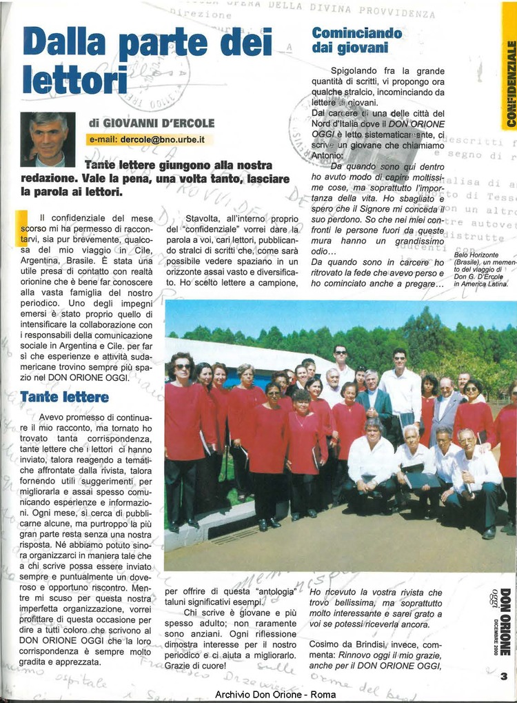Don Orione oggi, 2000, 11, pagina 3