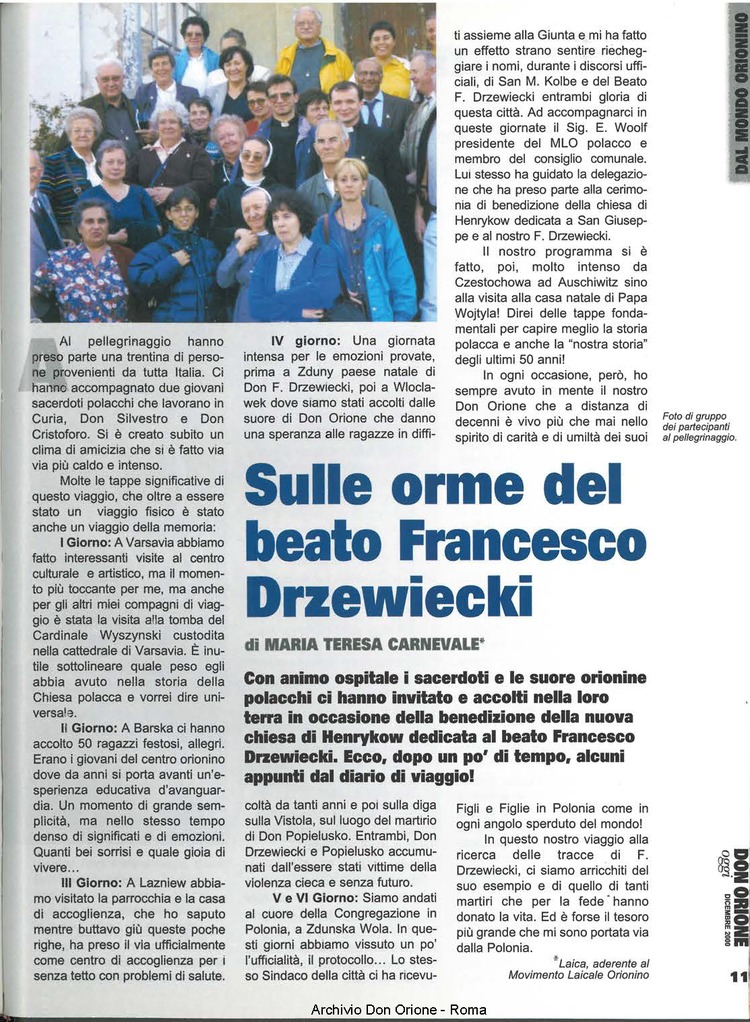 Don Orione oggi, 2000, 11, pagina 11