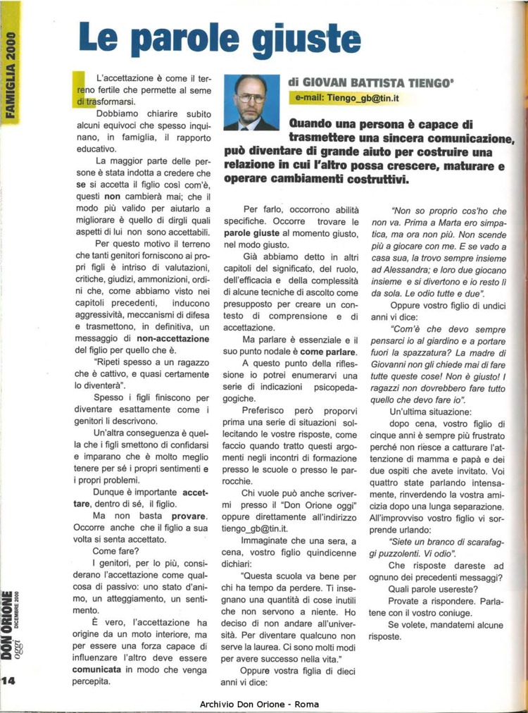 Don Orione oggi, 2000, 11, pagina 14