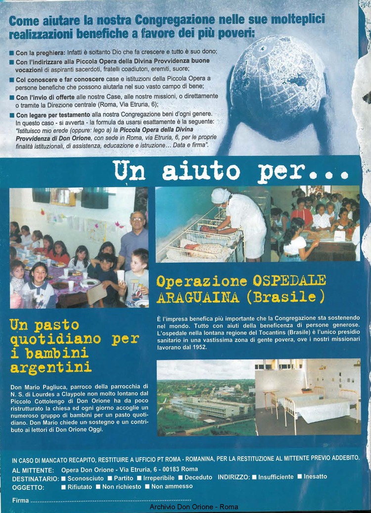 Don Orione oggi, 2000, 11, pagina 32
