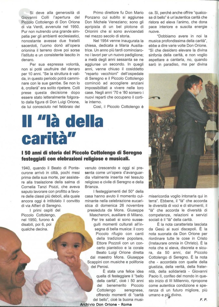 Don Orione oggi, 2001, 01, pagina 10