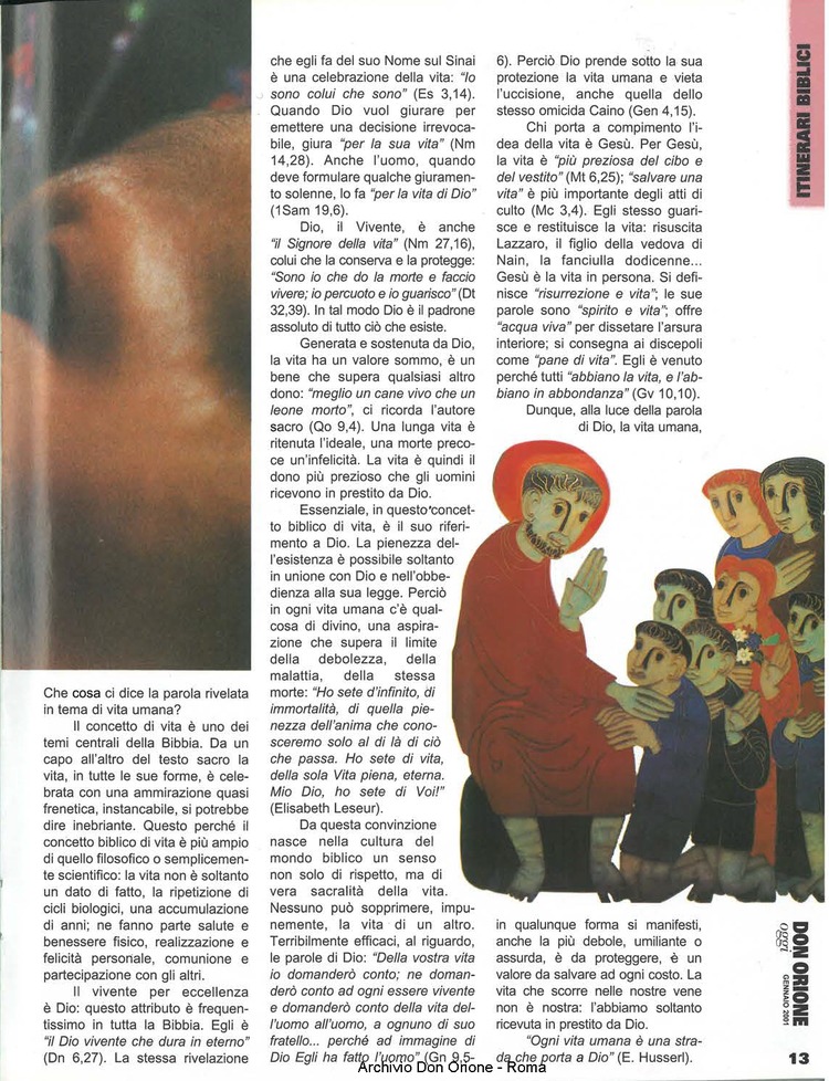 Don Orione oggi, 2001, 01, pagina 13