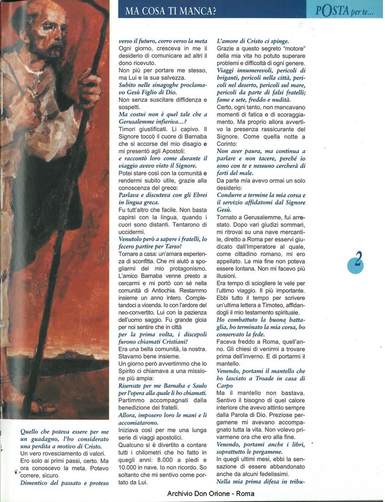 Don Orione oggi, 2001, 01, pagina 17