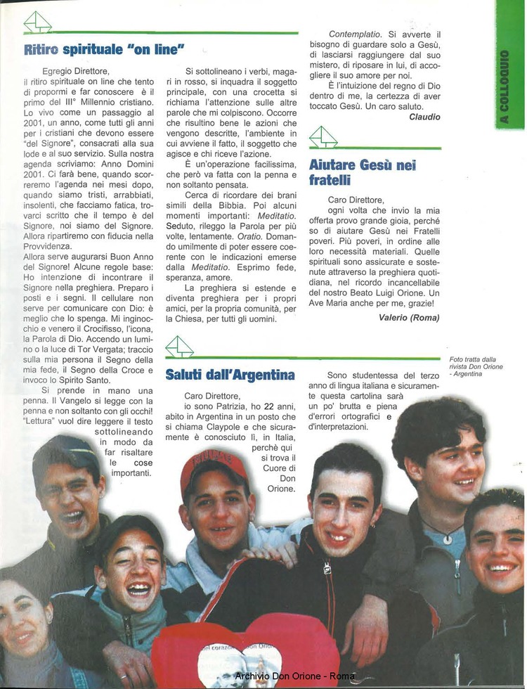 Don Orione oggi, 2001, 02, pagina 5