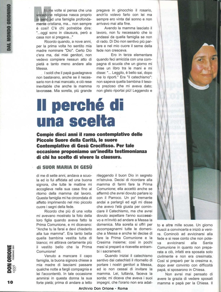 Don Orione oggi, 2001, 02, pagina 10