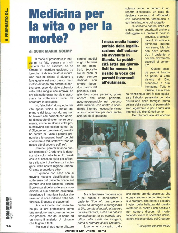 Don Orione oggi, 2001, 02, pagina 14