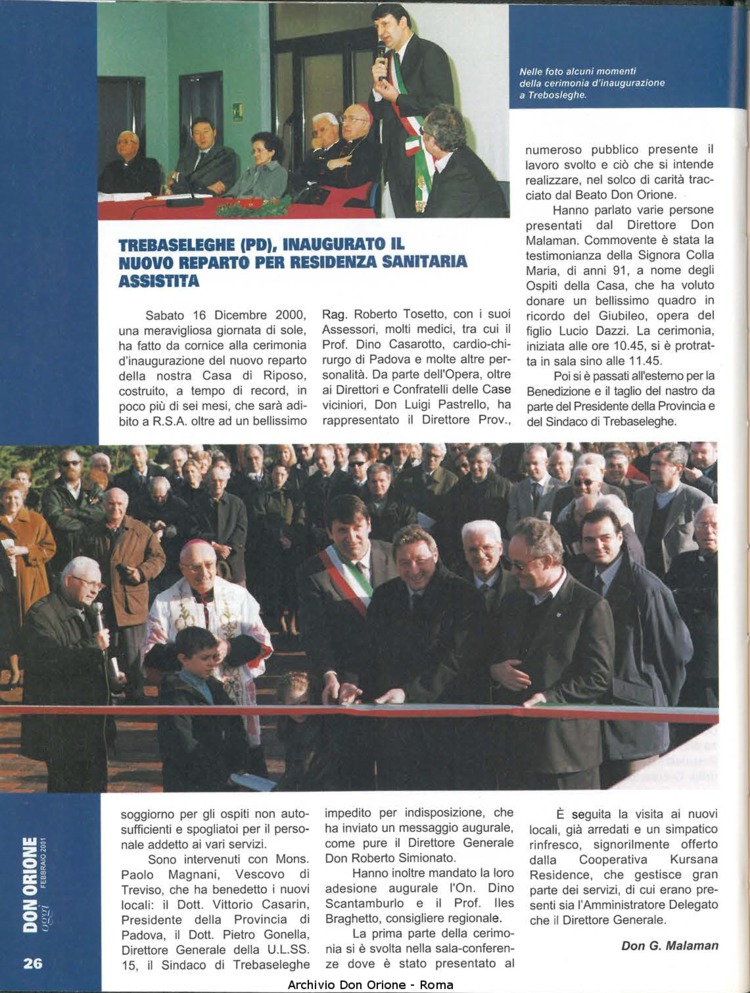 Don Orione oggi, 2001, 02, pagina 26
