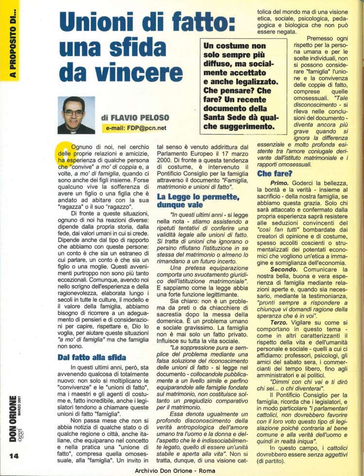 Don Orione oggi, 2001, 03, pagina 14