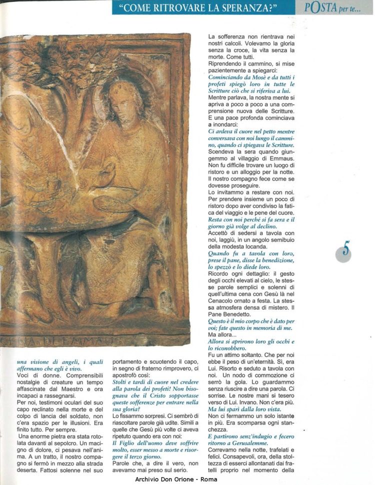 Don Orione oggi, 2001, 04, pagina 17