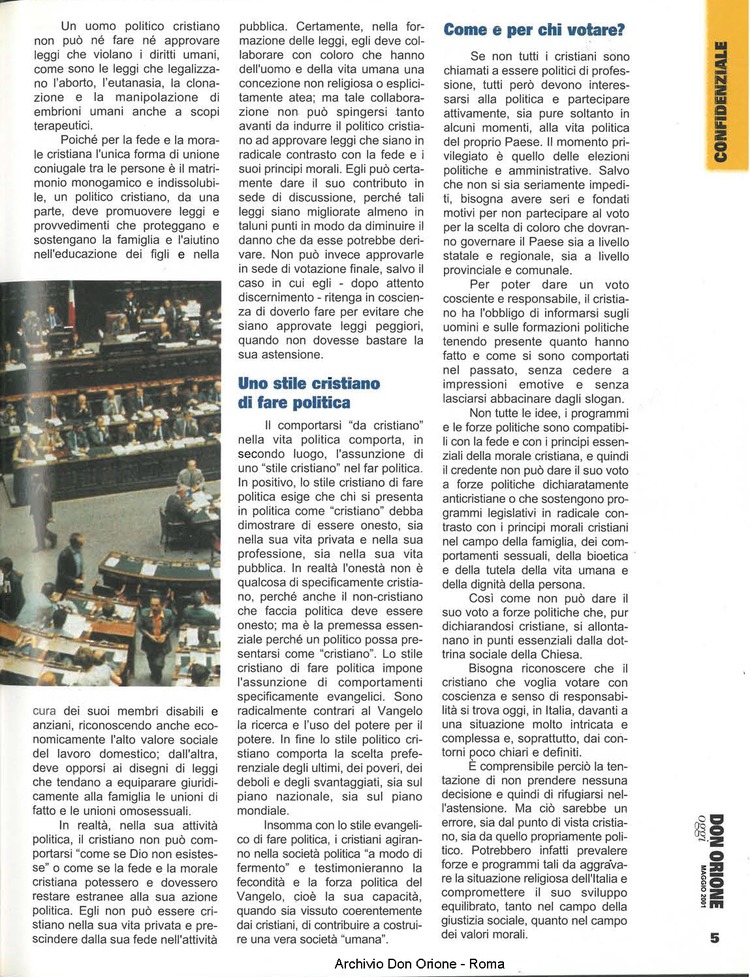 Don Orione oggi, 2001, 05, pagina 5