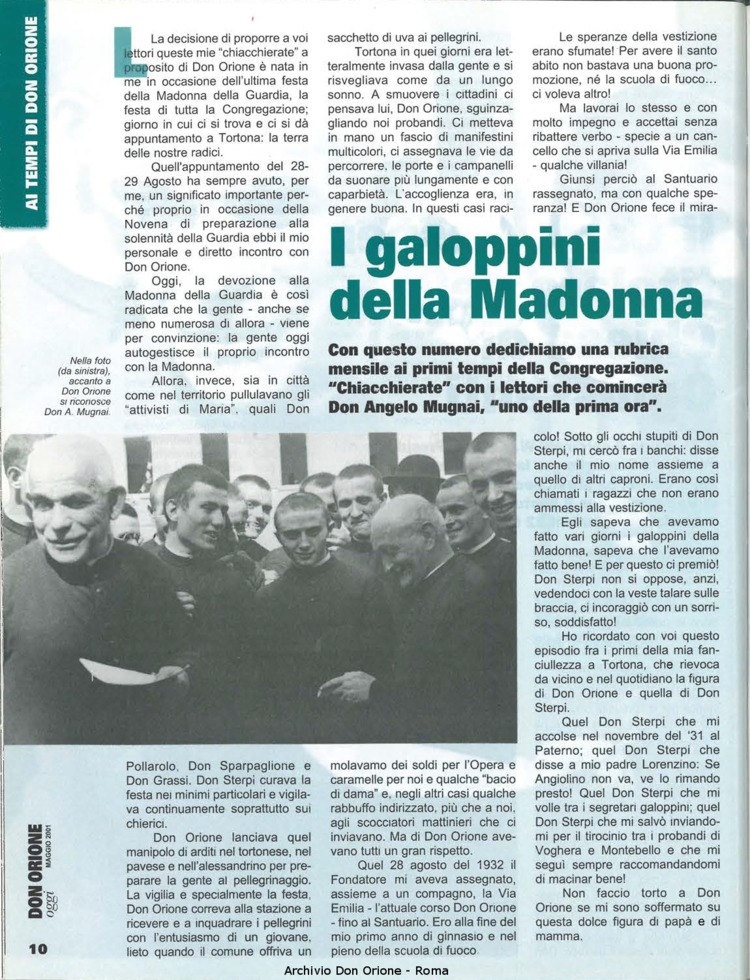 Don Orione oggi, 2001, 05, pagina 10