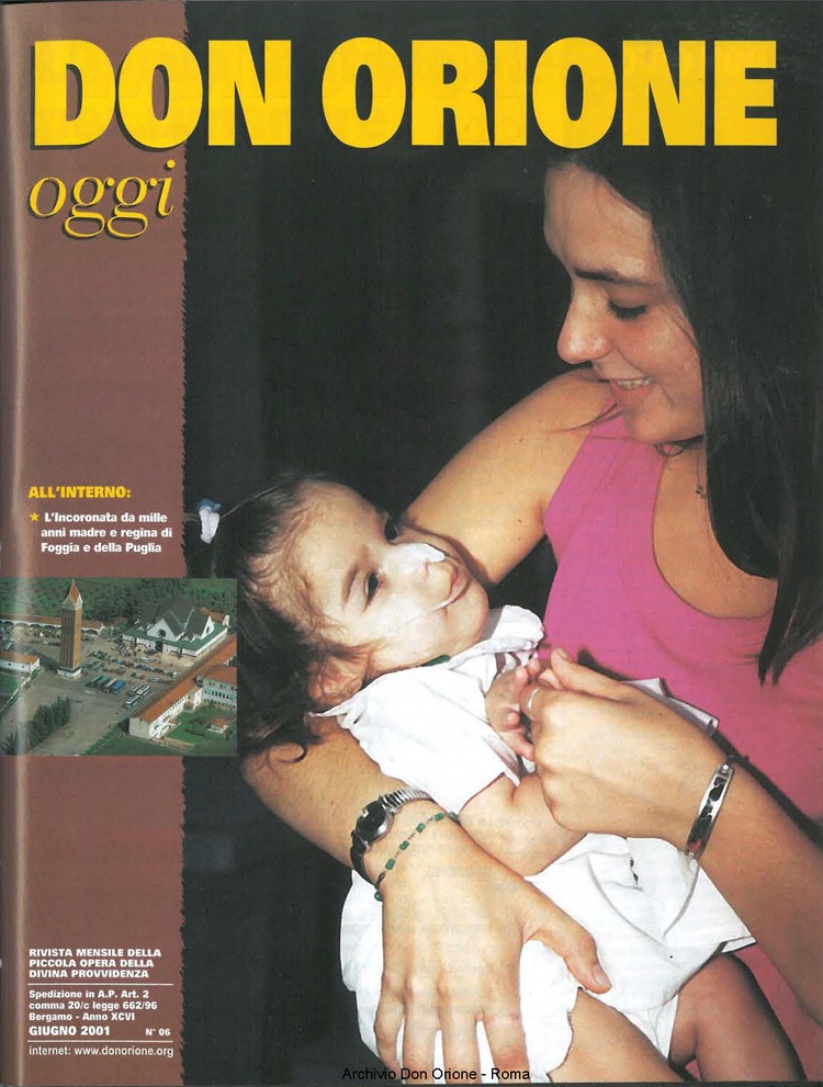 Don Orione oggi, 2001, 06, pagina 1