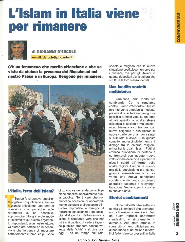 Don Orione oggi, 2001, 06, pagina 3
