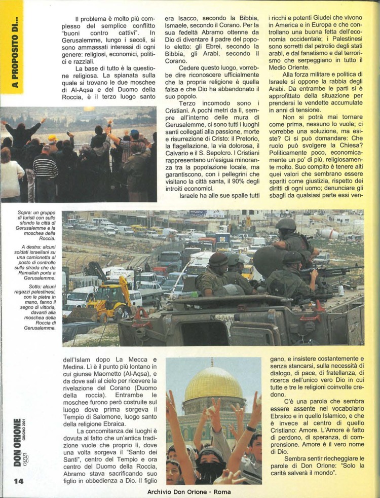 Don Orione oggi, 2001, 06, pagina 14
