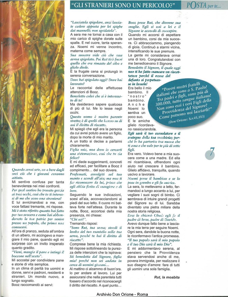 Don Orione oggi, 2001, 06, pagina 17