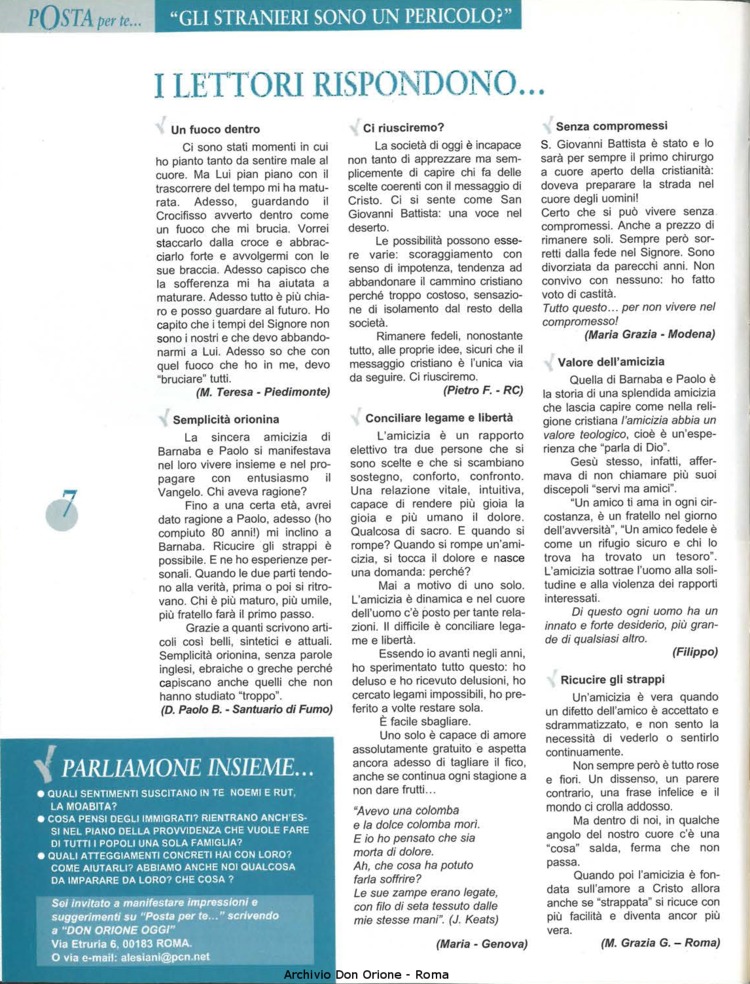 Don Orione oggi, 2001, 06, pagina 18