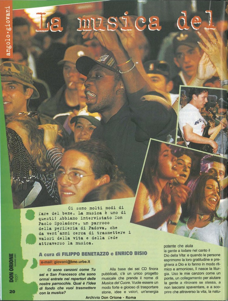 Don Orione oggi, 2001, 06, pagina 20