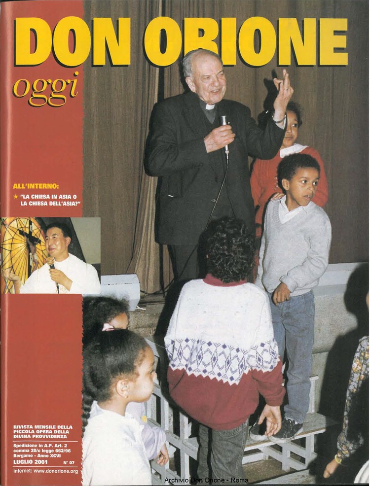 Don Orione oggi, 2001, 07, pagina 1