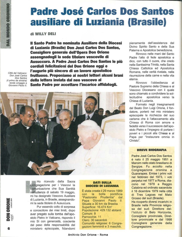 Don Orione oggi, 2001, 07, pagina 6