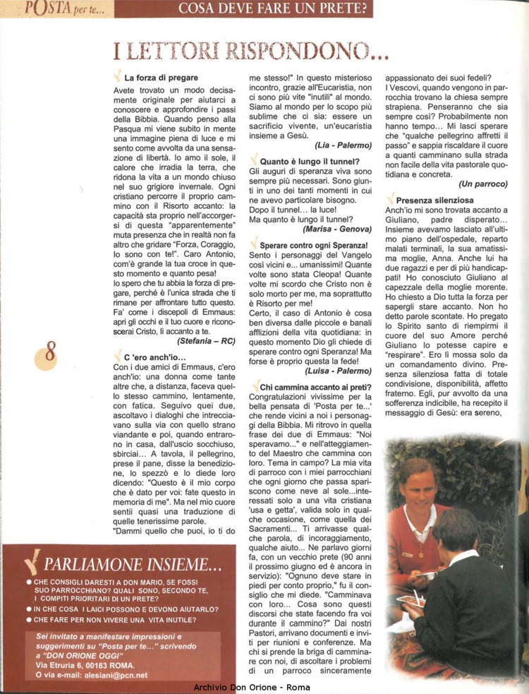 Don Orione oggi, 2001, 07, pagina 18