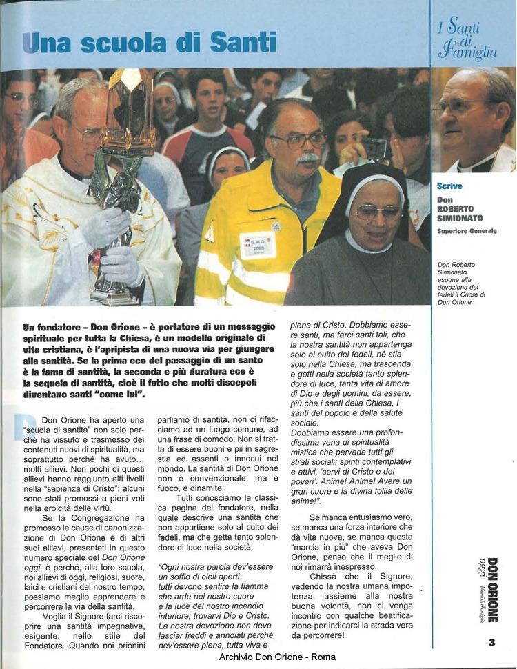 Don Orione oggi, 2001, 08, pagina 3