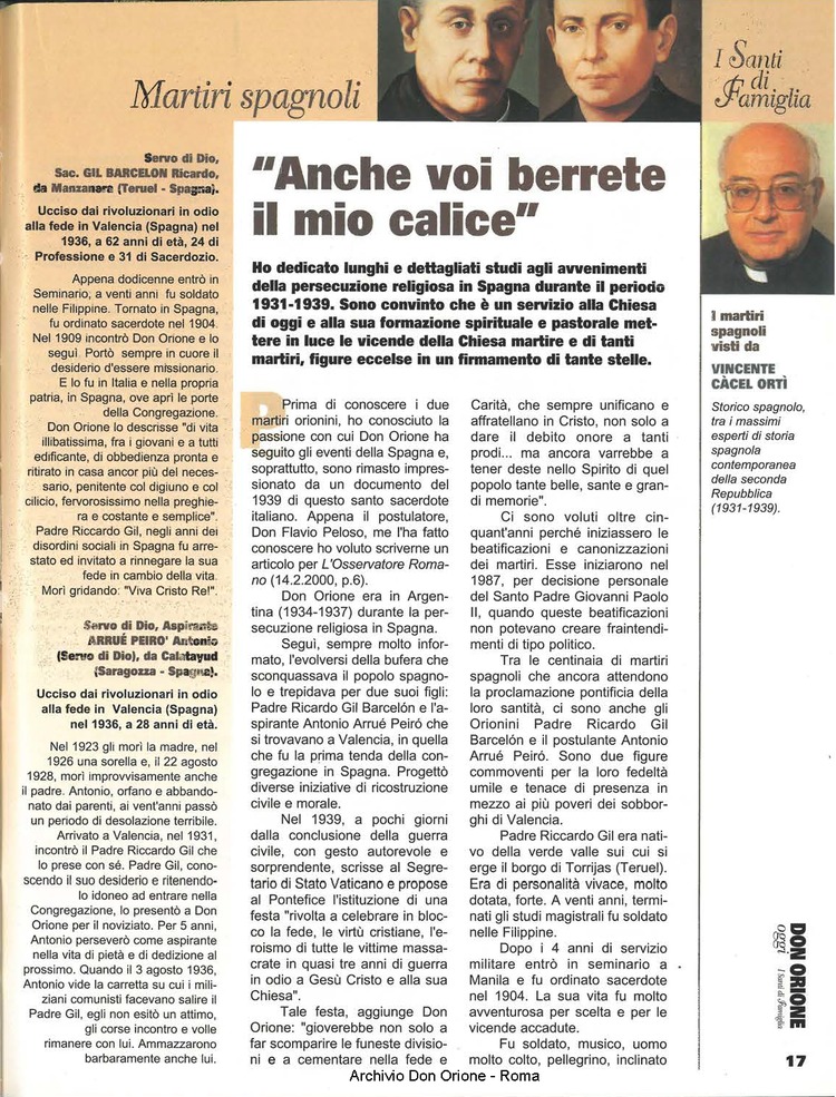 Don Orione oggi, 2001, 08, pagina 17