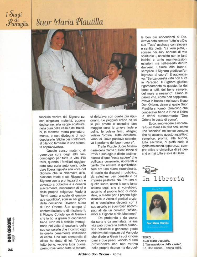 Don Orione oggi, 2001, 08, pagina 24