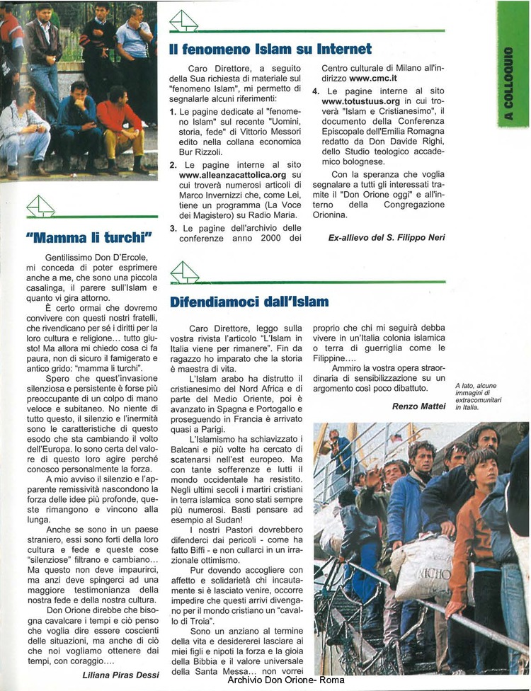 Don Orione oggi, 2001, 09, pagina 7