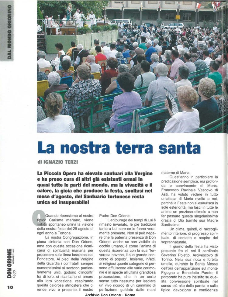 Don Orione oggi, 2001, 09, pagina 10