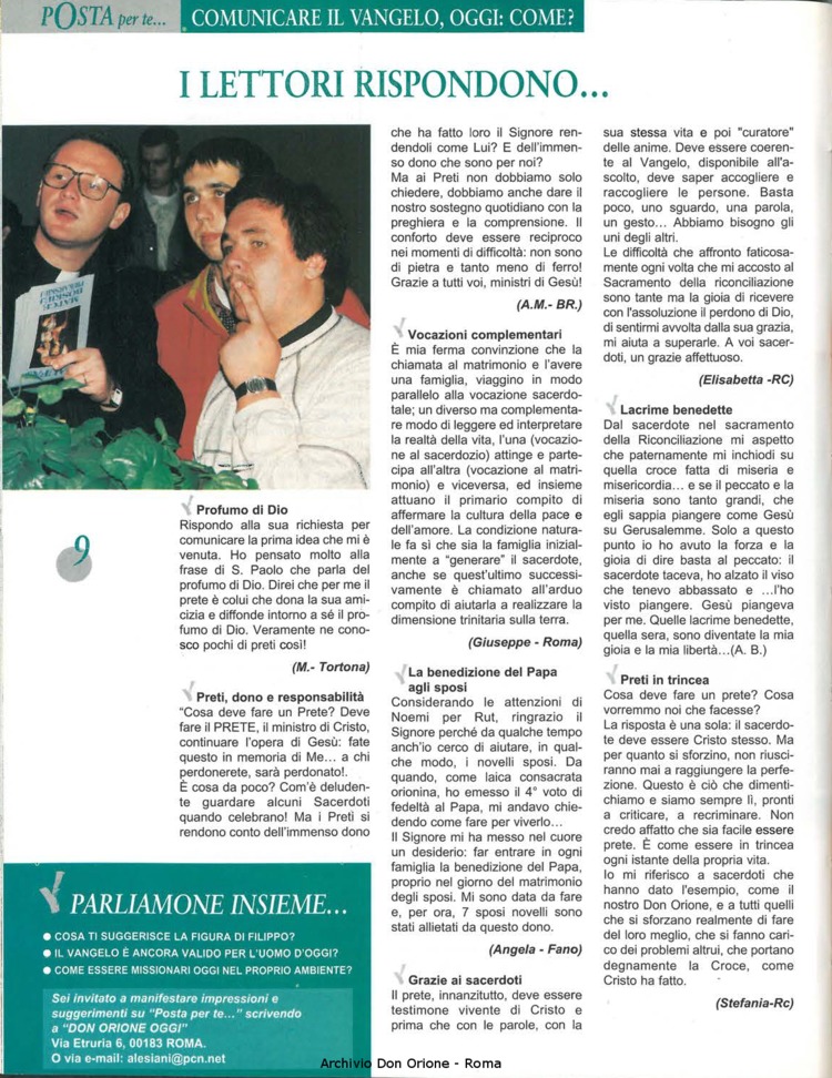 Don Orione oggi, 2001, 09, pagina 18