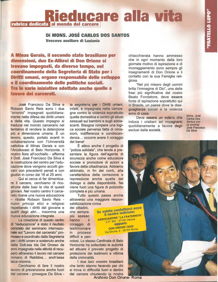 Don Orione oggi, 2001, 09, pagina 19