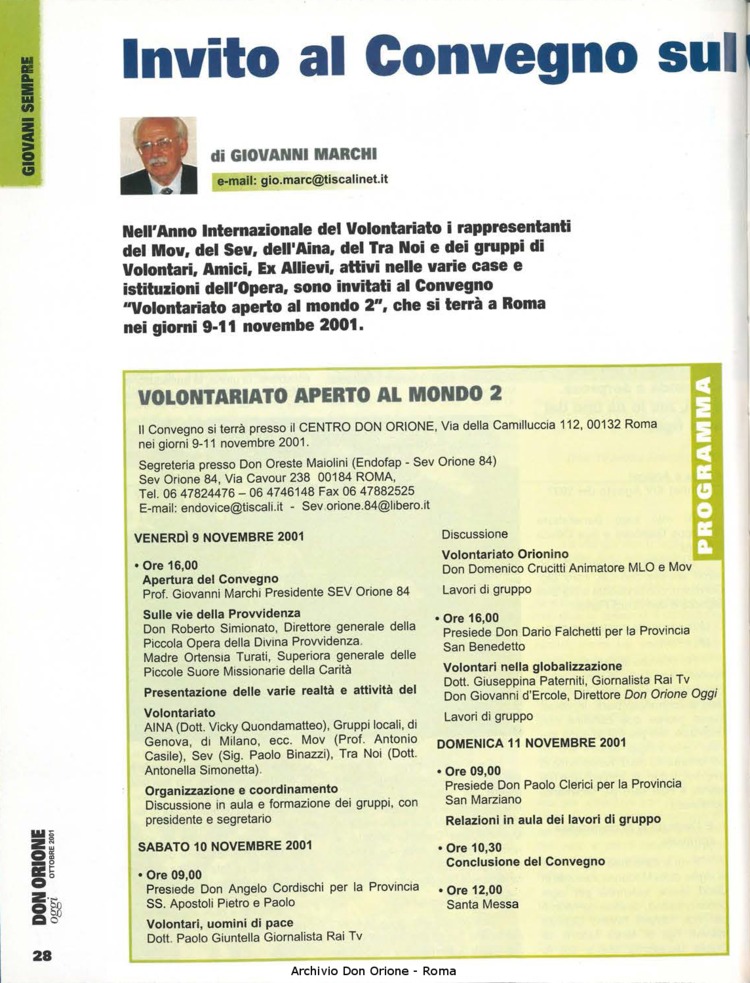 Don Orione oggi, 2001, 09, pagina 28