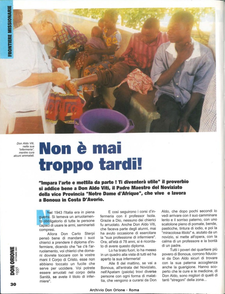 Don Orione oggi, 2001, 09, pagina 30
