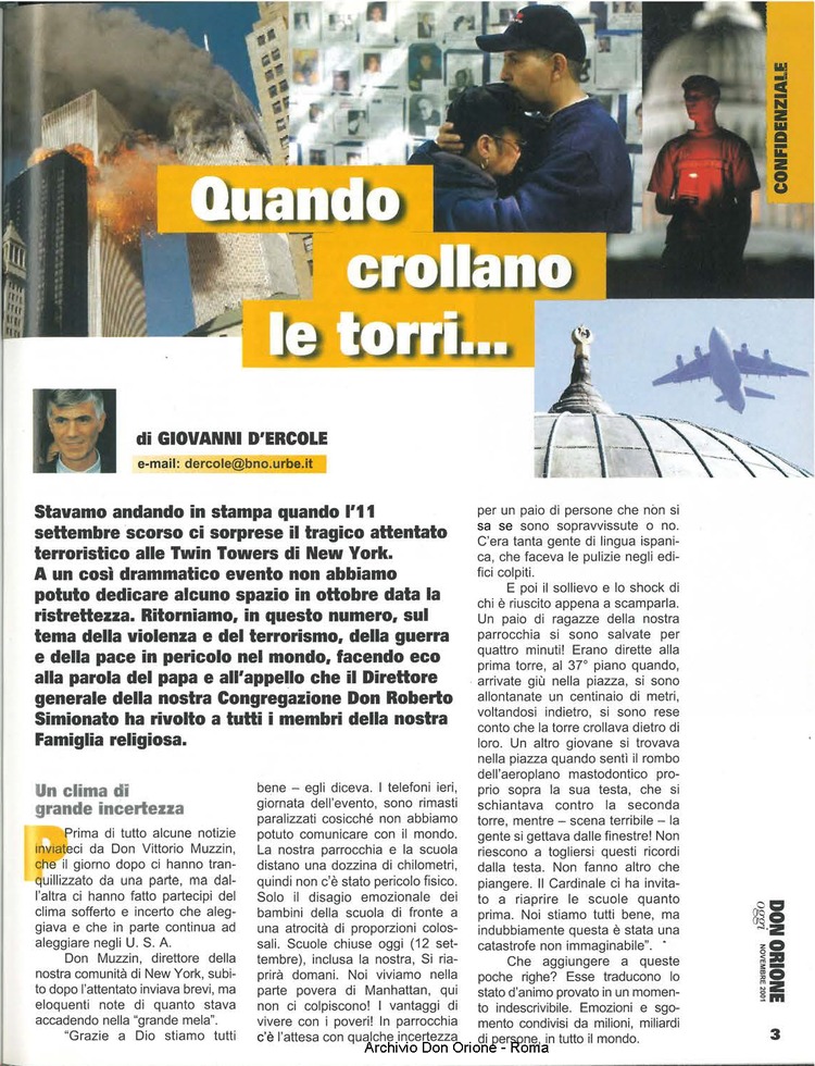 Don Orione oggi, 2001, 10, pagina 3