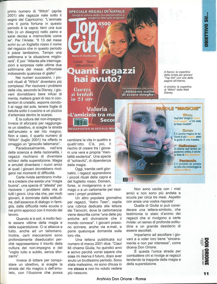Don Orione oggi, 2001, 10, pagina 11