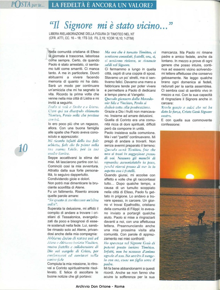 Don Orione oggi, 2001, 10, pagina 16