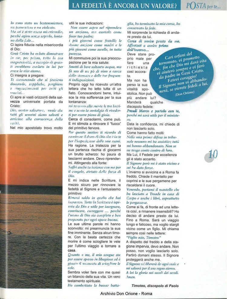 Don Orione oggi, 2001, 10, pagina 17