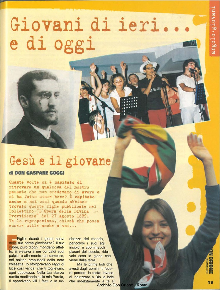 Don Orione oggi, 2001, 10, pagina 19