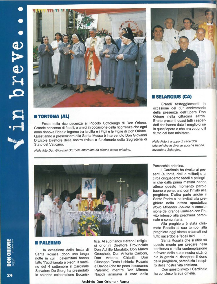 Don Orione oggi, 2001, 10, pagina 24