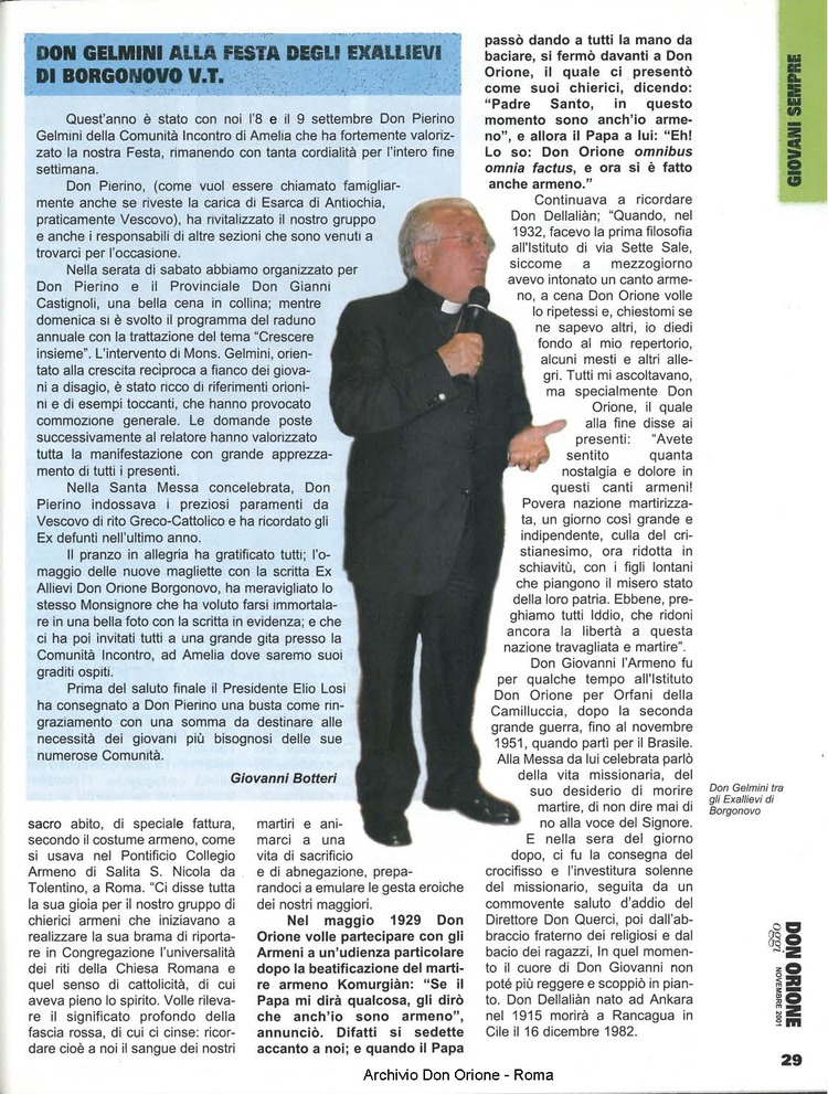 Don Orione oggi, 2001, 10, pagina 29