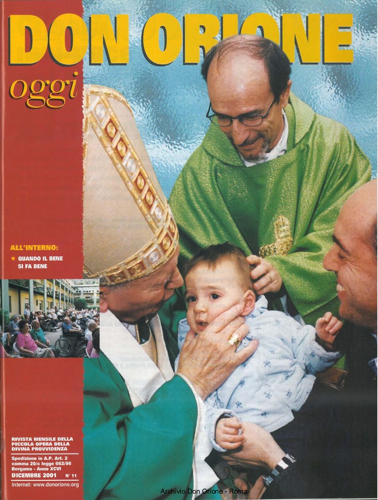 Don Orione oggi, 2001, 11, pagina 1