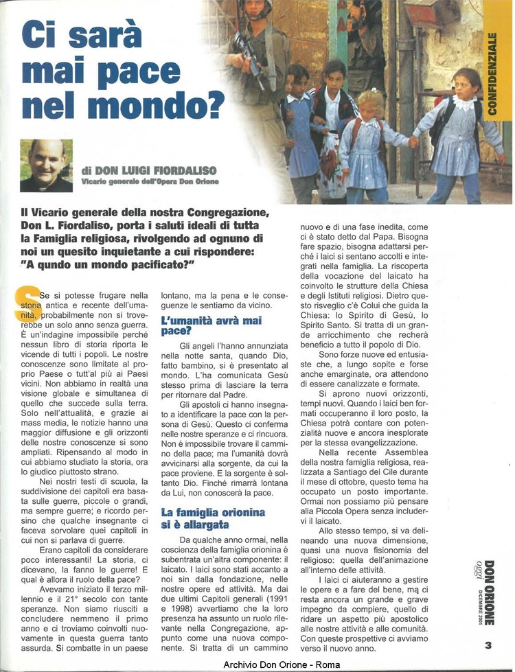 Don Orione oggi, 2001, 11, pagina 3